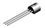 BC560C транзистор биполярный TO92(PNP; 50V; 0.1А; 0.5W; 150MHz; h21>110-220)