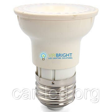 LED лампа E-27 4.5W (240Lm) тепло-білий 2800K PAR-16 з діммінгом Viribright (Вірібрайт.)