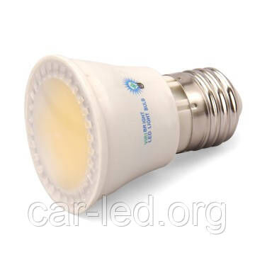 LED лампа E-27 4.5W (240Lm) тепло-білий 2800K PAR-16 з діммінгом Viribright (Вірібрайт.)