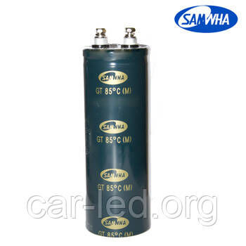 10000mkf - 160v GT 51*140 SAMWHA (клеми з гвинтовим кріпленням) -25°C ~ + 85°C
