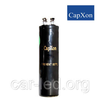 22000mkf - 63v RS 35*120 Capxon (клеми з гвинтовим кріпленням) -25 ° C ~ + 85 ° C