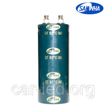 100000mkf - 35v GT 51*120 SAMWHA (клеми з гвинтовим кріпленням) -25 ° C ~ + 85 ° C