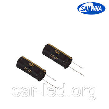 25 F - 2,7v (EDLC) Суперконденсатор- іоністор DS 16*25 SAMWHA