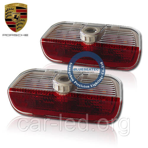 Welcome light with LOGO Porsche CAYENNE LED