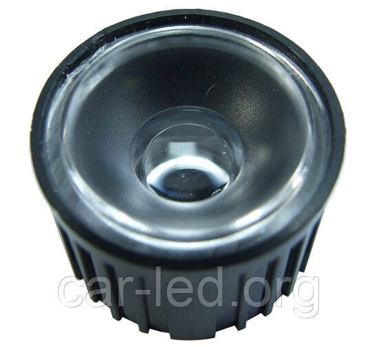Линза коллиматорная 45° HX-20-45m with black holder