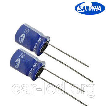 330mkf - 50v USL 10*15 SAMSUNG, 85°C конденсатор електролітичний