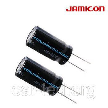 220mkf - 63v TK 10*16 JAMICON, 105°C конденсатор електролітичний