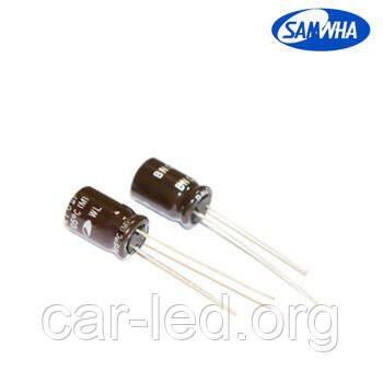 47mkf - 100v (Низький імпеданс) Samwha WL 10*12,5 105°C конденсатор електролітичний