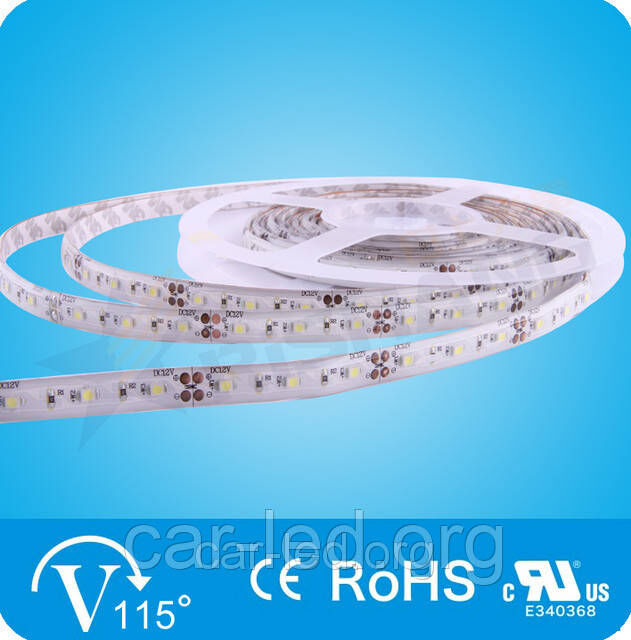 Тепло-белая 6,0W SMD3528 (60 LED/м) (ww) 2740-2870K Outdoor IP65 Rishang Premium