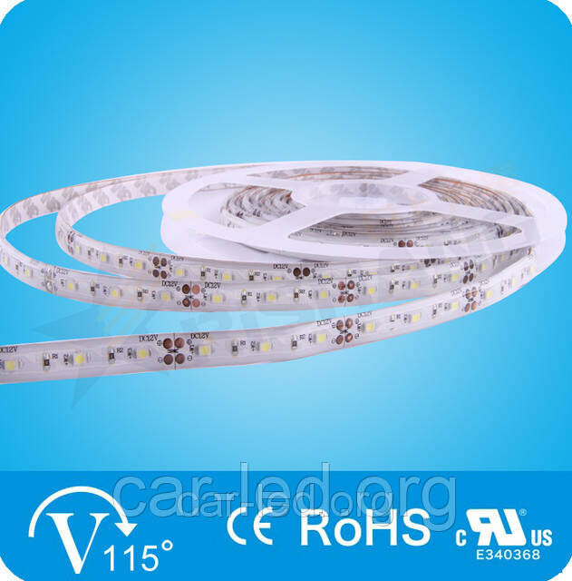 Тепло-біла 14,4W SMD5050 (60 LED / м) (ww) 3000-3030K Outdoor IP64 Premium