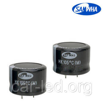 330mkf - 450v HK 35*35 SAMWHA, 105°C конденсатор електролітичний