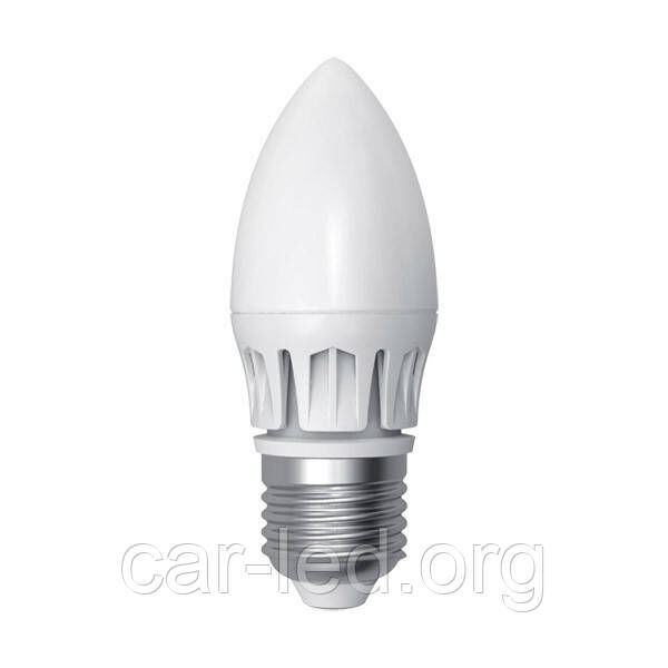 ЛАМПА СВЕТОДИОДНА СВІЧА LC-14 7W E27 2700K АЛЮМ. КОРП. A-LC-0483