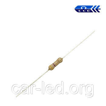 1,2 om (CF 0,5W) ±5% Pезистор выводной (в ленте)