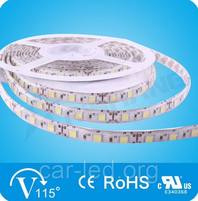 Нейтрально-біла 14,4W SMD5050 (60 LED/м) (nw) 4050-4070K Outdoor IP64 Premium