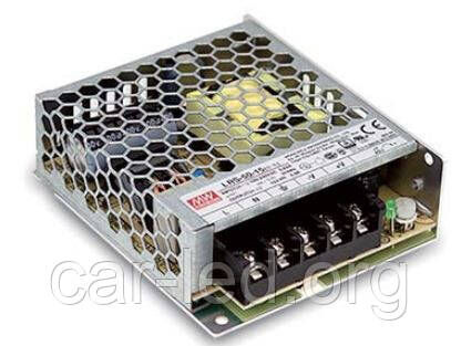 Джерело живлення LRS-50-24 MEAN WELL 99 * 82 * 30mm (L * W * H)