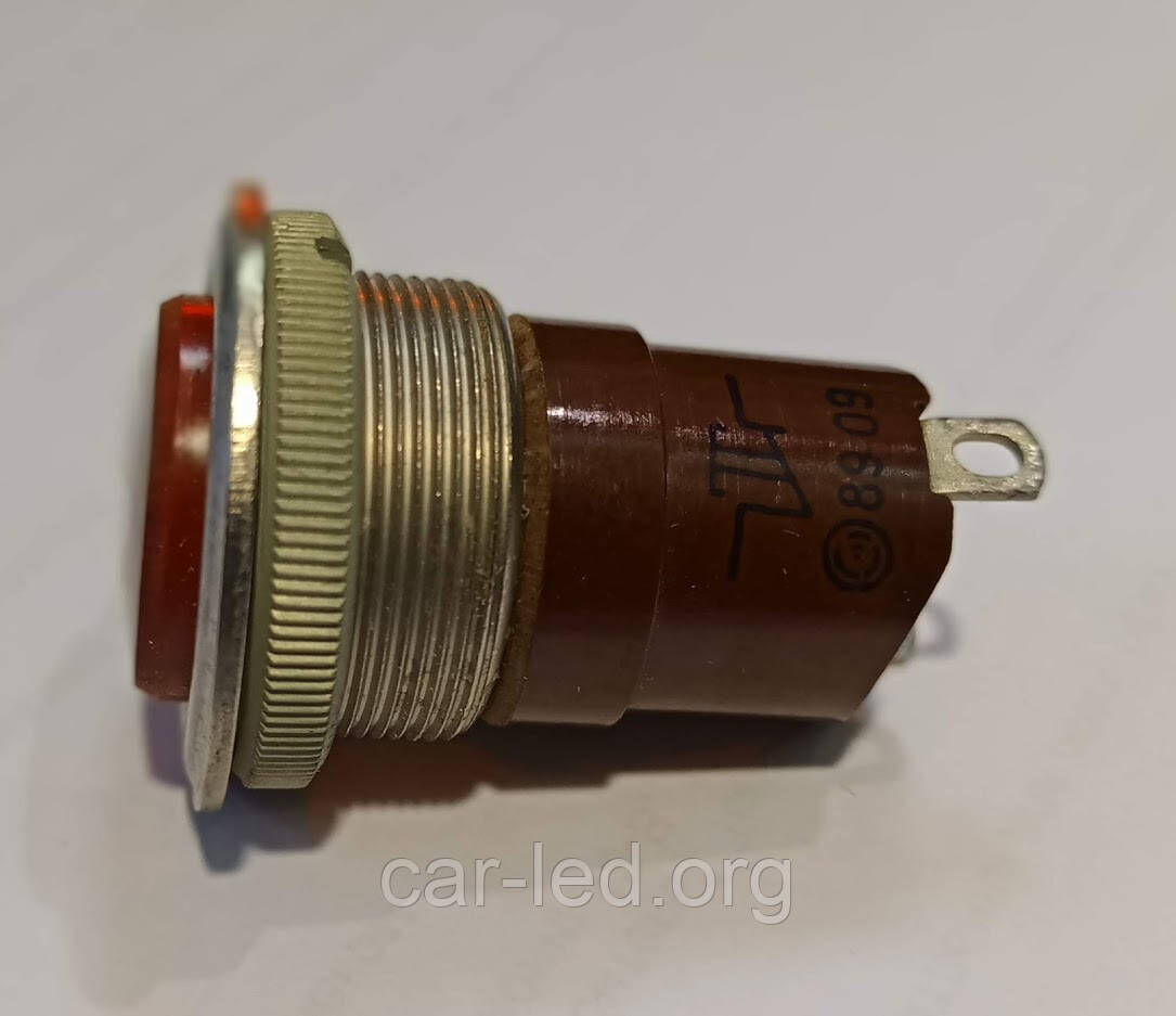 К-2-2 (20 мм) однополюсна кнопка червона (нормально замкнута)