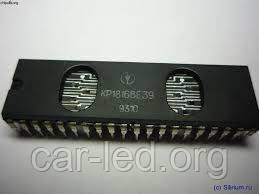 КР1816ВЕ39 (TDA 8039) однокристальная 8-разрядная микро-ЭВМ без ПЗУ DIP40