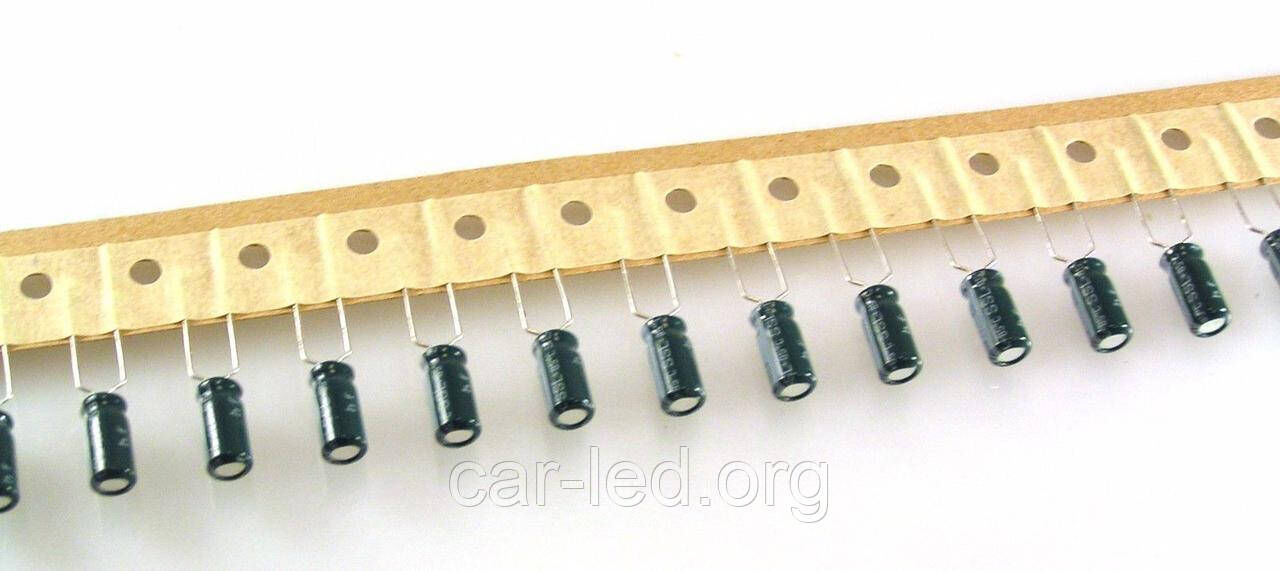 10mkf - 63v SSL 5*11 SAMSUNG, 85°C конденсатор електролітичний