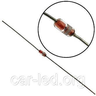 Д814Д1 Стабилитрон 11,5...14,0 V. Корпус КД2 (стекло)