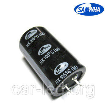 1000mkf - 400v HK 35*65 SAMWHA, 105°C конденсатор електролітичний