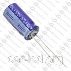 220mkf - 63v USL 10*16 SAMSUNG, 85°C конденсатор електролітичний