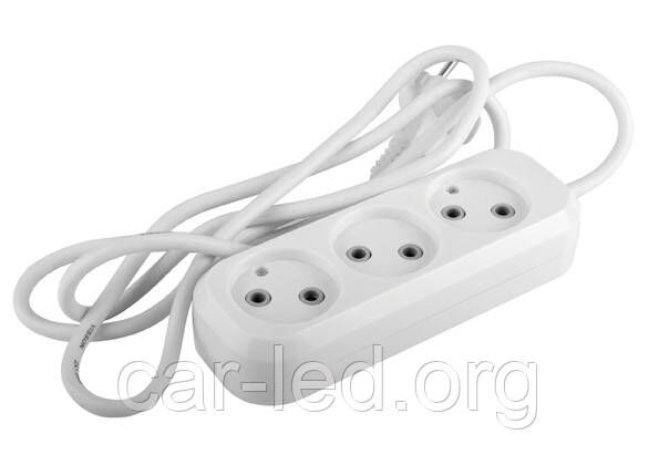УДЛИНИТЕЛЬ БЛОЧНЫЙ(ABS) SB-3 3ГН. 5М C-ES-1787
