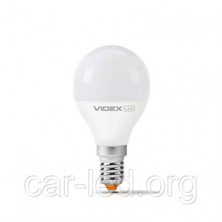 LED-лампа VIDEX G45e 7W E14 4100 K 220V