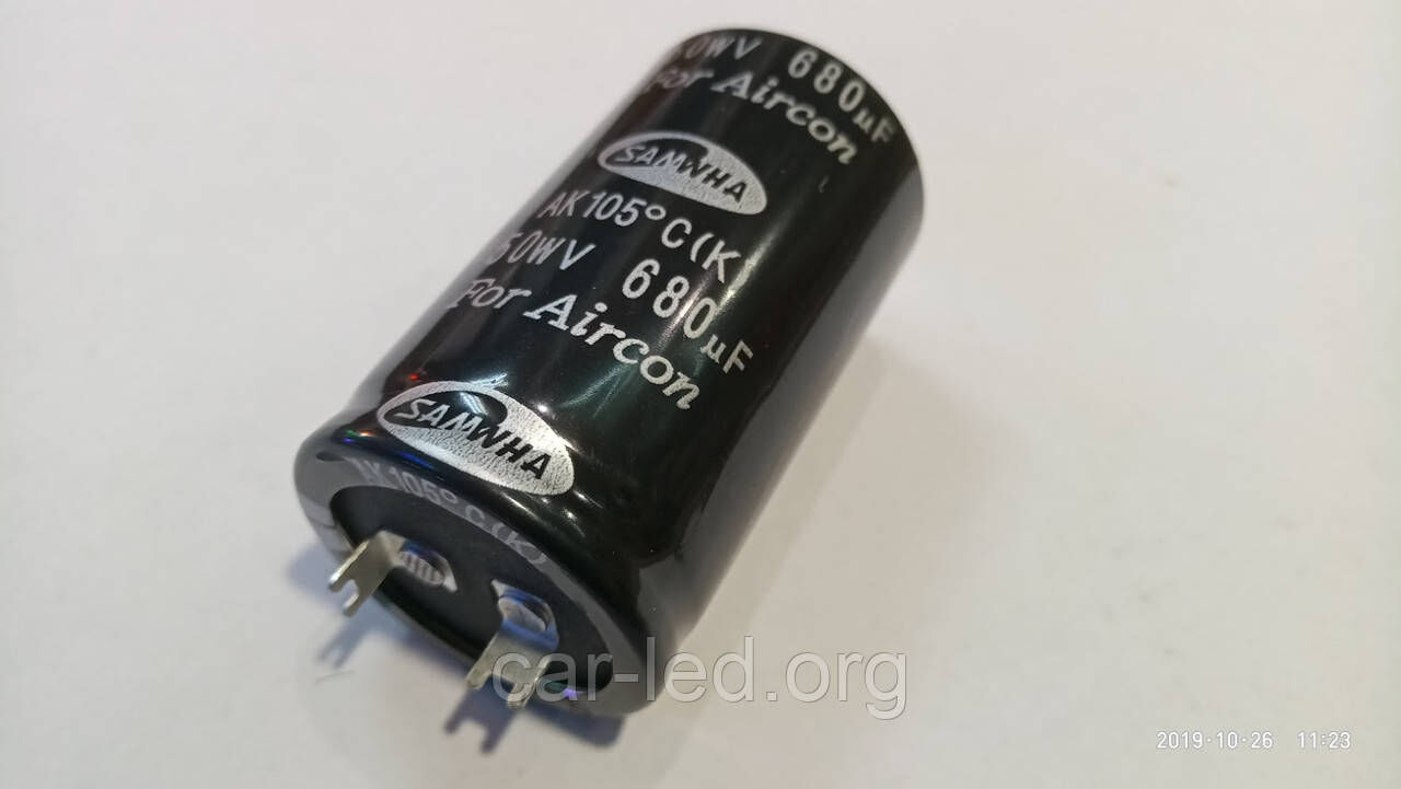 680mkf — 450v* для інвертора кондиціонера AK 35*60 SAMWHA, 105 °C