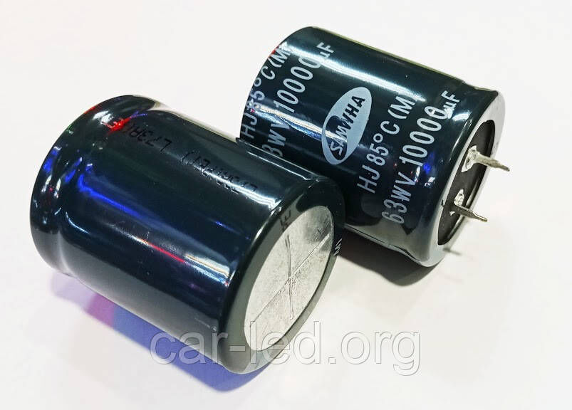 10000mkf - 63v mini HJ 35*40 SAMWHA, 85°C