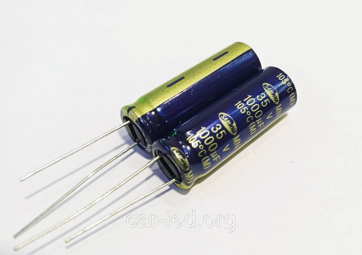 1000mkf - 35v КОМП'ЮТЕРНІ (LOW ESR) Samwha MN 10*30