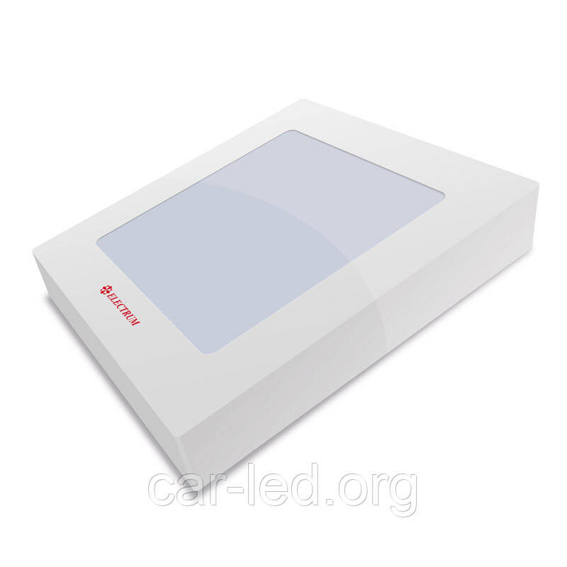 СВІТИЛЬНИК НАКЛАДНИЙ СВІТЛОДІОДНИЙ LIDO-18 18W 4000К КВАДР. B-LD-0745