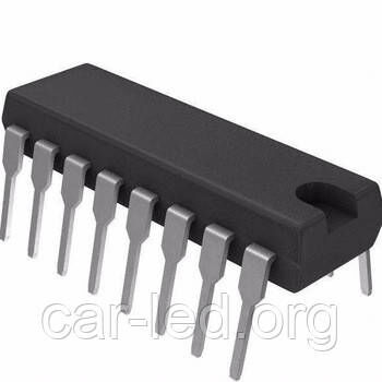 К561ИР9 DIP16 (аналог CD4035A) мікросхема чотирьохрозрядний послідовно-паралельний регістр