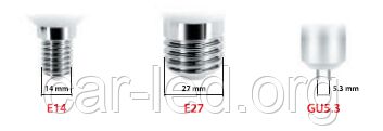 LED лампа E14 диммируемая Viribright (Вирибрайт) 8W - Белый холодный 6000K