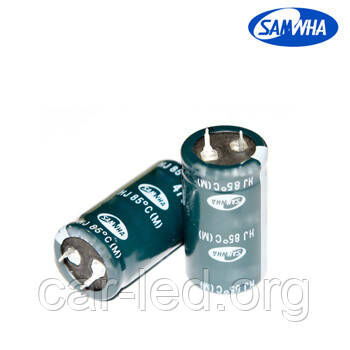 330mkf - 400v mini HJ 25*40 SAMWHA, 85°C конденсатор електролітичний