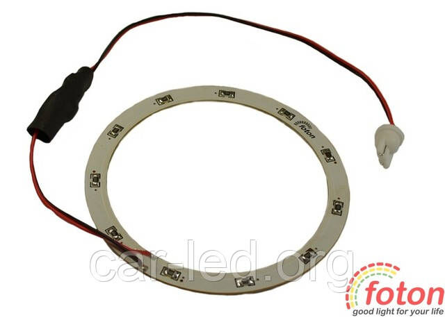 Світлодіодне кільце LED ring SMD 3528 100mm (Pure White)