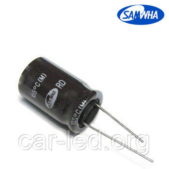 220mkf - 160v RD 16*31 SAMWHA, 105°C