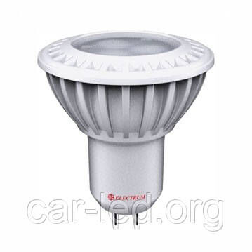 LED лампа MR16(GU5,3) 5W(320Lm) 4000K LR-6 Electrum алюм. корп. 220V