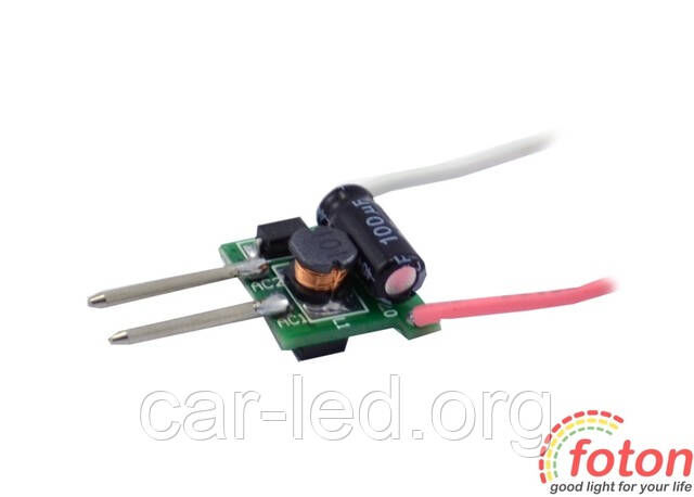 Импульсный драйвер светодиода LD 1x3W 12V