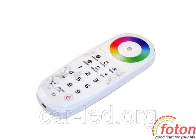 Контролер однозональний RF RGB 18A (Touch) + PRG