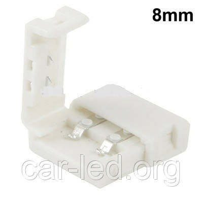 Коннектор пластиковый 8mm Connector NEW 2pin