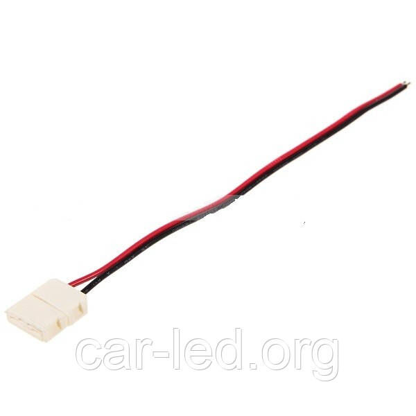 Соединительный кабель+коннектор пластиковый 10mm NEW 2pin
