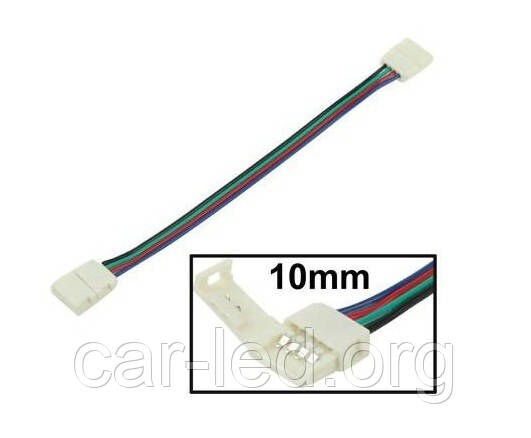 З'єднувальний кабель з конектором 10 mm 4pin (2 jack) NEW