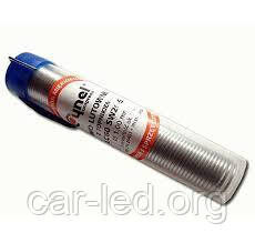 Припій ПОС-60,16g, з флюсом, (Cynel Sn60Pb40-SW26 1 мм)