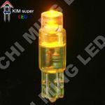 Белая светодиодная автолампа T5-WEDGE-1LED