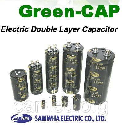 700 F - 2,7v (EDLC) Суперконденсатор- іоністор DS 35*120 SAMWHA
