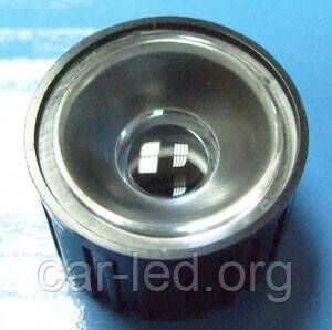 Линза коллиматорная 45° HX-20-45m with black holder