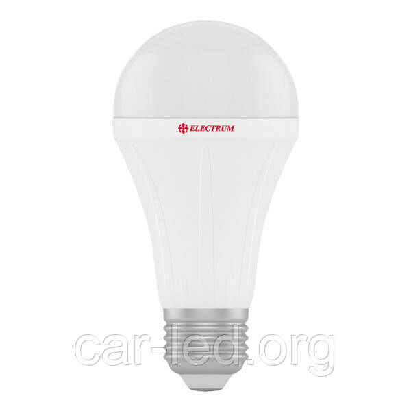 LED лампа E27 18W 3000K (1700 lm) Electrum стандартная LS-28 алюпл. корп.
