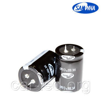 560mkf - 450v HK 35*40 SAMWHA, 105°C конденсатор електролітичний