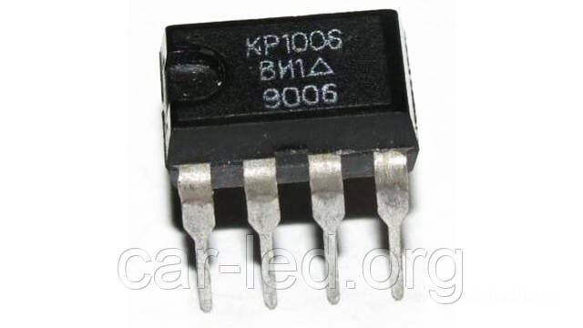 КР1006ВИ1 DIP-8 прецизійний інтегральний таймер (-40°C ...+70°C(