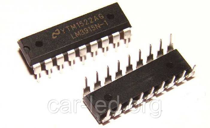 LM3915 Індикатор рівня